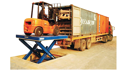 Pit Mounted Scissor Lift Table For Truck Load Manufacturers in India 